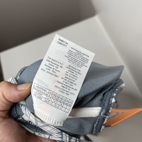 Rip Curl Women's Junior's  Surf Strappy Back Bikini Top SwimSuit Sz M Colorful - Picture 5 of 8